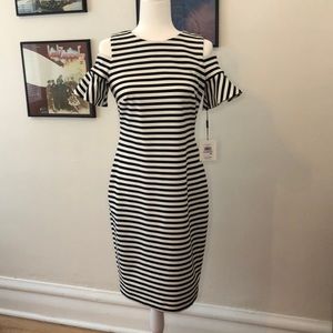 Calvin Klein Cold Shoulder Dress